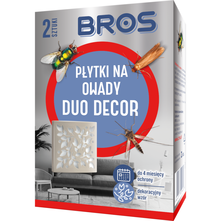 BROS Płytka na owady DUO decor 2szt