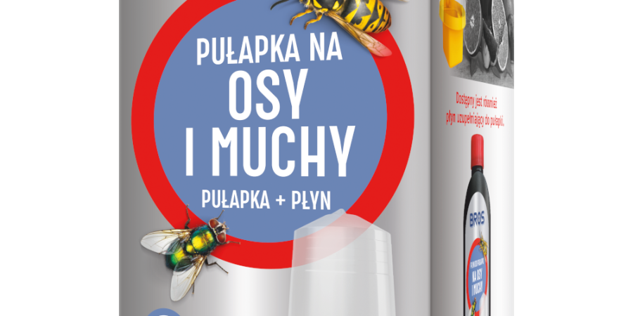 BROS Pułapka na muchy i osy z płynem