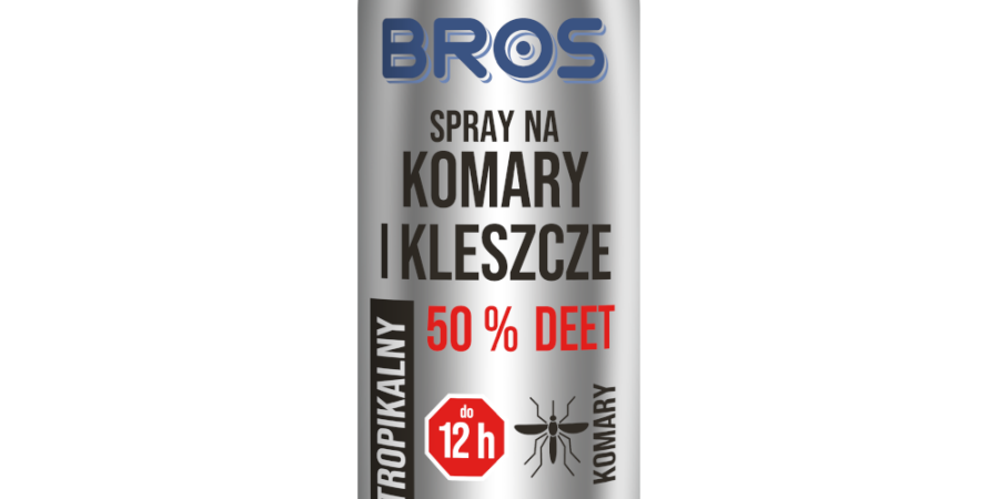Bros spray na komary i kleszcze DEET 180ml