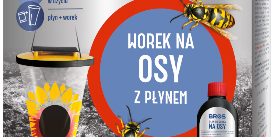 BROS Worek na osy z płynem