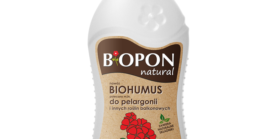 BOPON Biohumus do pelargonii i roślin balkonowych 1l