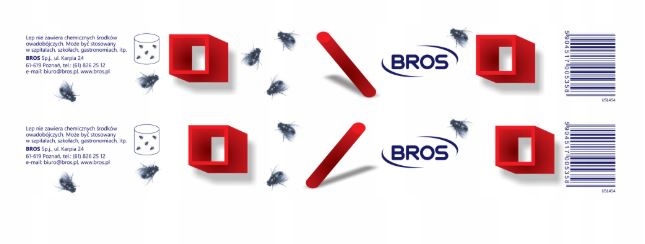 BROS Lep płaski