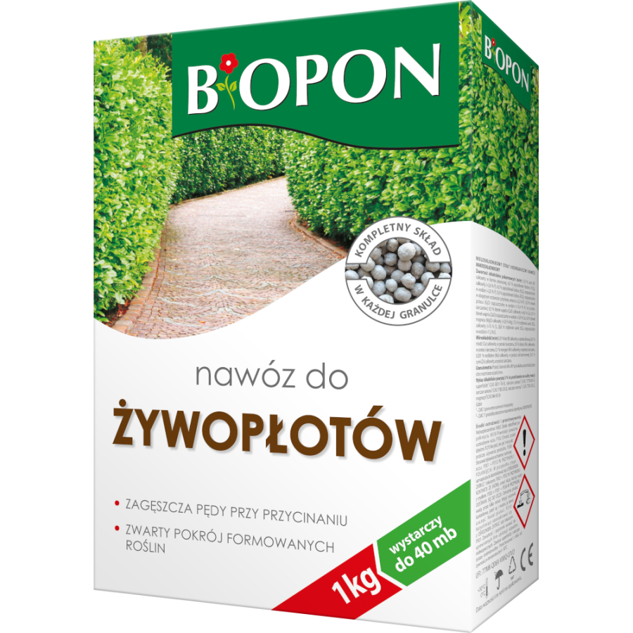 BOPON Nawóz do żywopłotów 1kg