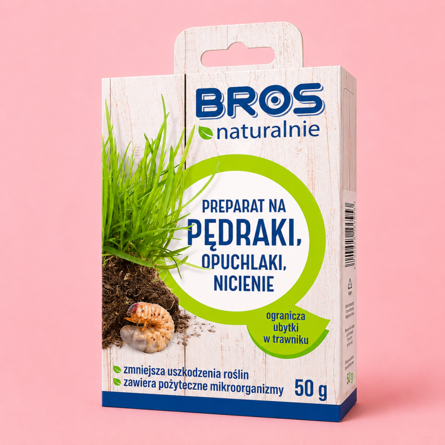 BROS Preparat na pędraki nicienie opuchlaki 50g