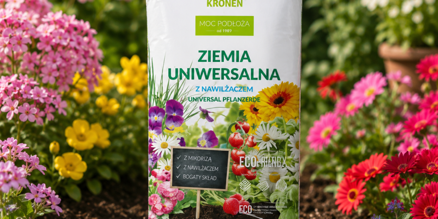 KRONEN Ziemia uniwersalna z nawilżaczem 20L