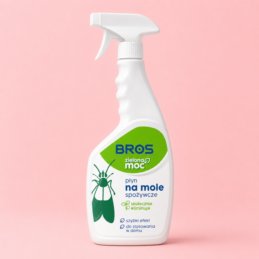 BROS Zielona moc płyn na mole spożywcze 500ml