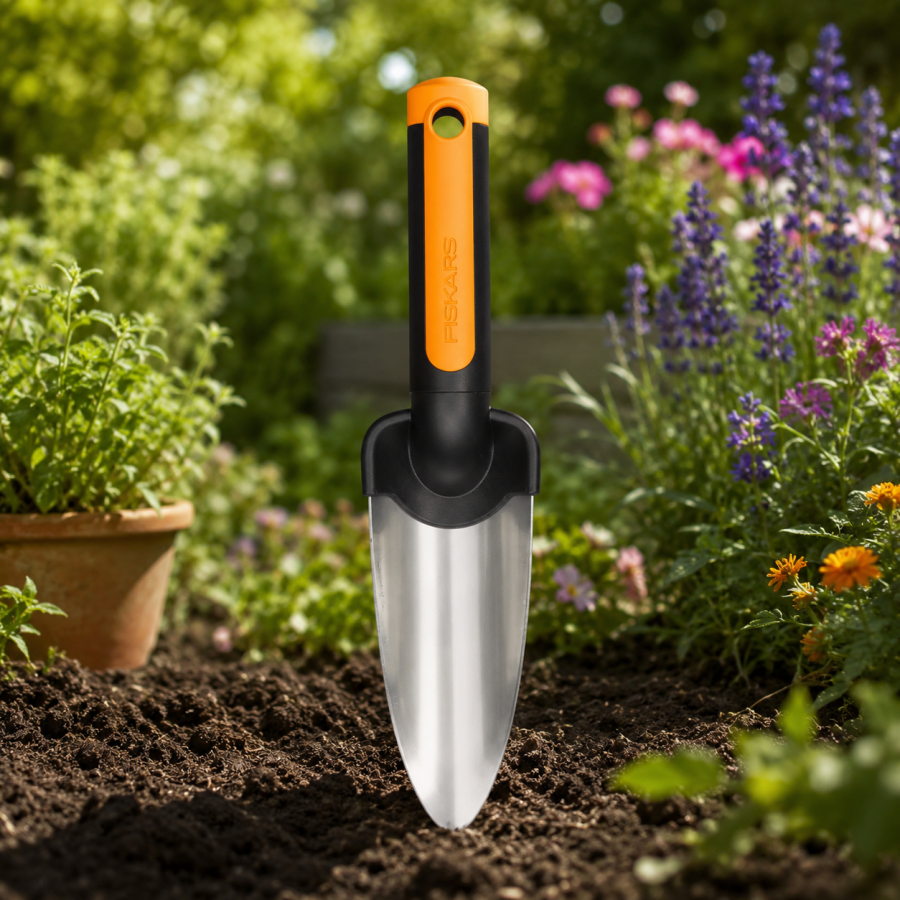 FISKARS 1000727 Łopatka wąska Premium Planters