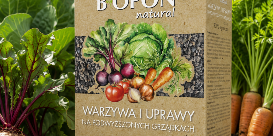 BOPON NATURAL Nawóz warzywa 100% organiczny 1kg