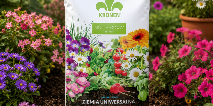 KRONEN Ziemia uniwersalna z nawilżaczem 10L
