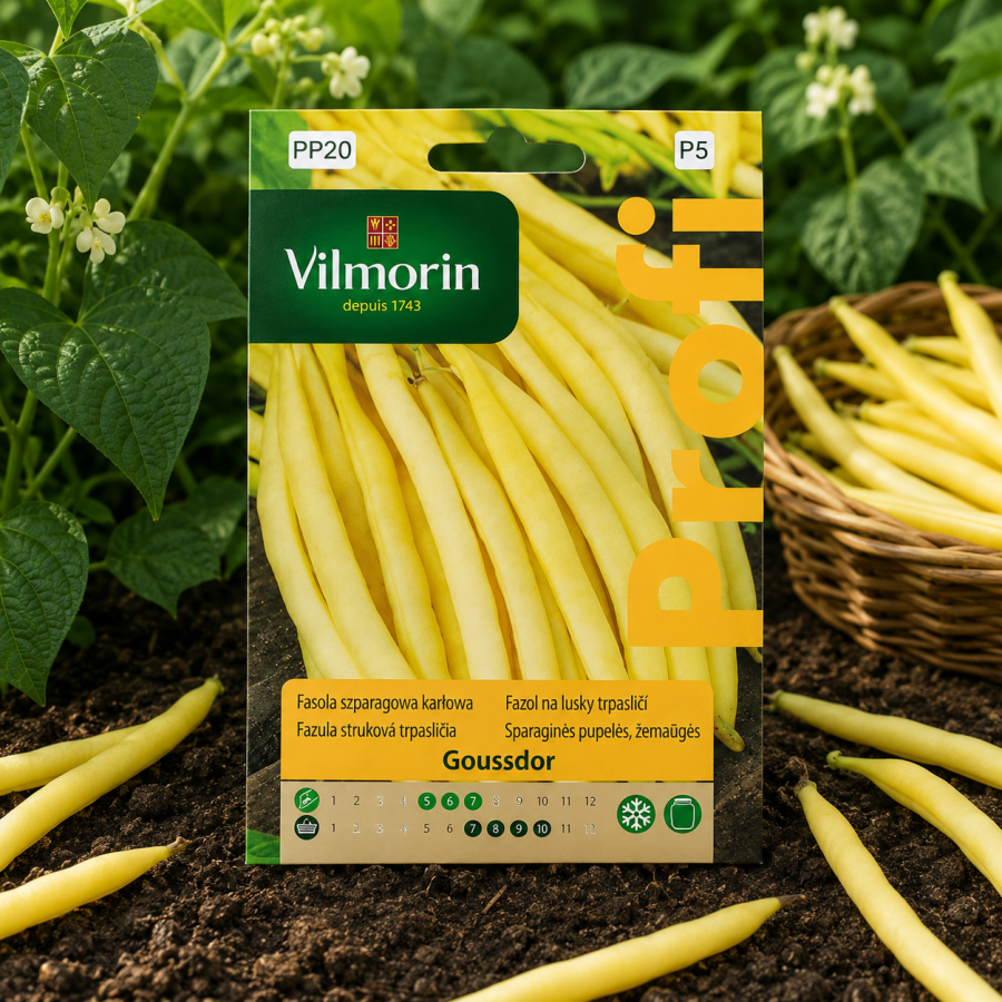 Profi Fasola szparagowa żółta GOUSSDOR 30g/V