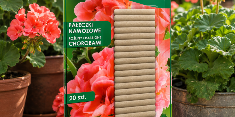 BOPON Pałeczki nawozowe do roślin osłabionych chorobami grzybowymi 20 szt.