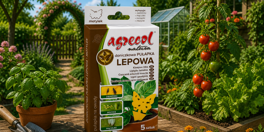 AGRECOL Pułapka lepowa Motyl ziemiórki 5szt.
