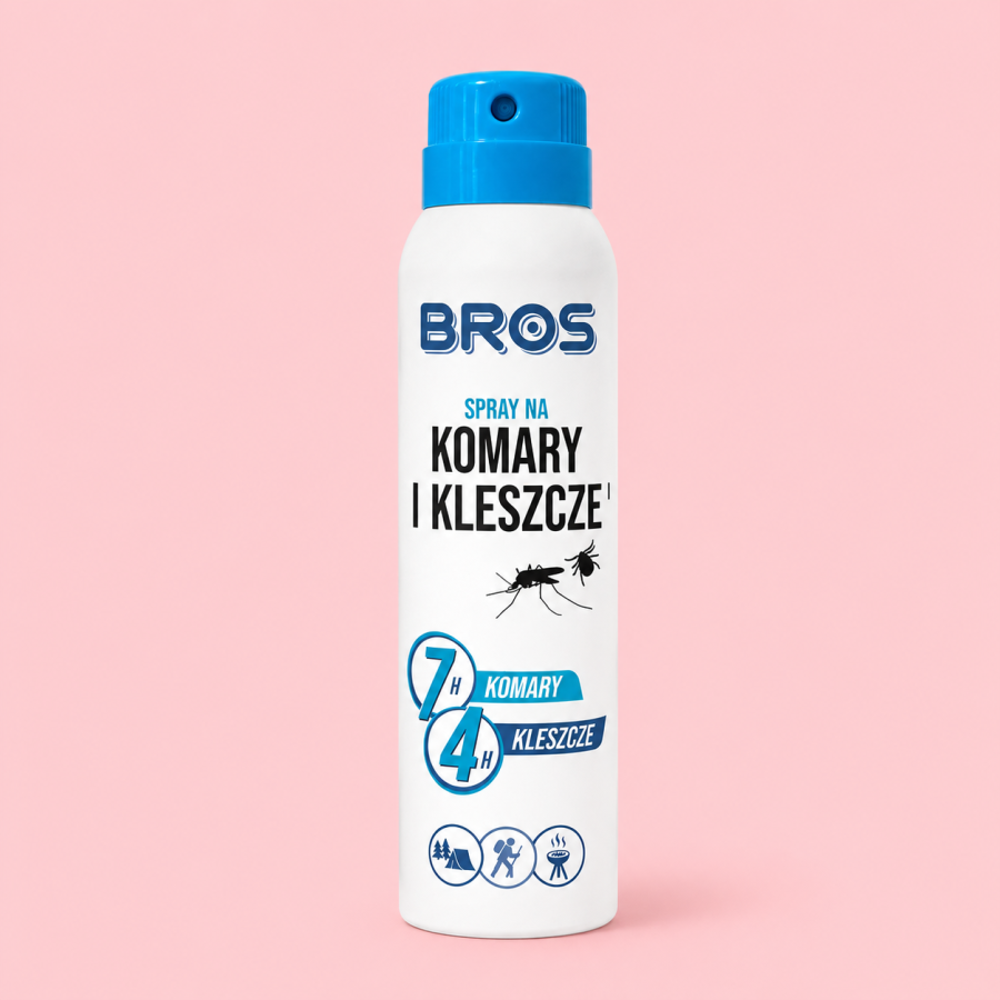 BROS Spray na komary i kleszcze 90ml