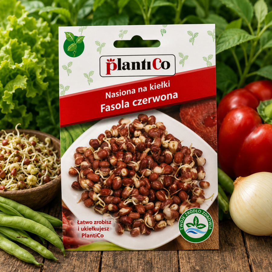 Kiełki Fasola Czerwona Op. 50g