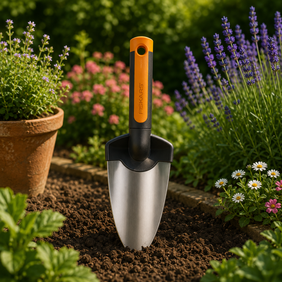 FISKARS 1000726 Łopatka szeroka Premium Planters