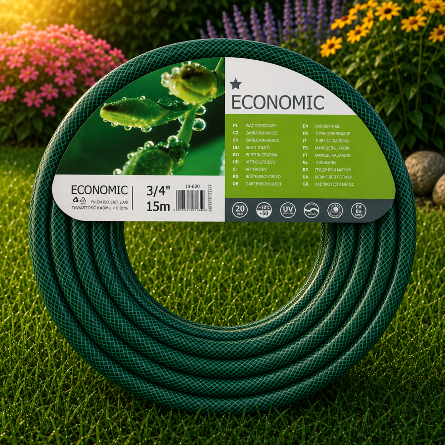 WĄŻ ECONOMIC 3/4″ 15m 10-024