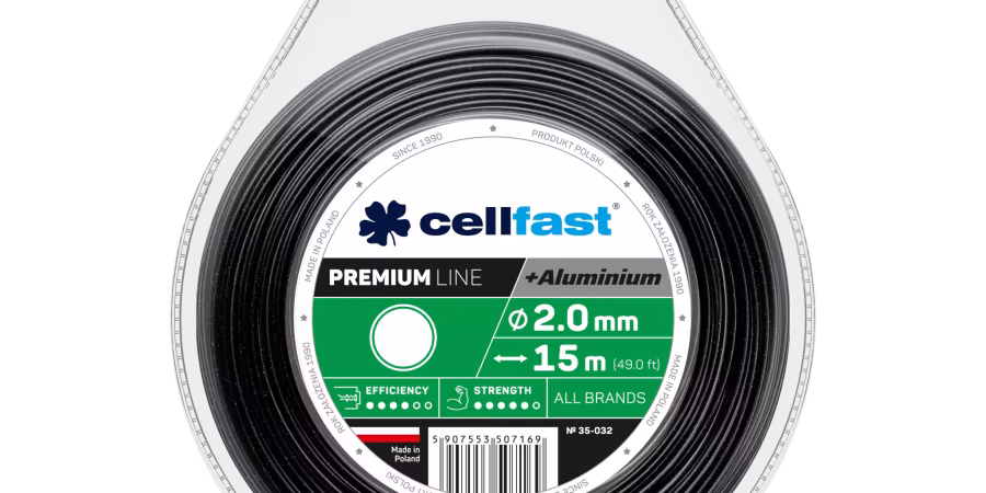 Żyłka tnąca do wykaszarek 2,0mm 15m okrągła 35-032