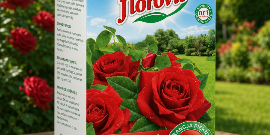 FLOROVIT Nawóz długodziałający do róż 1kg
