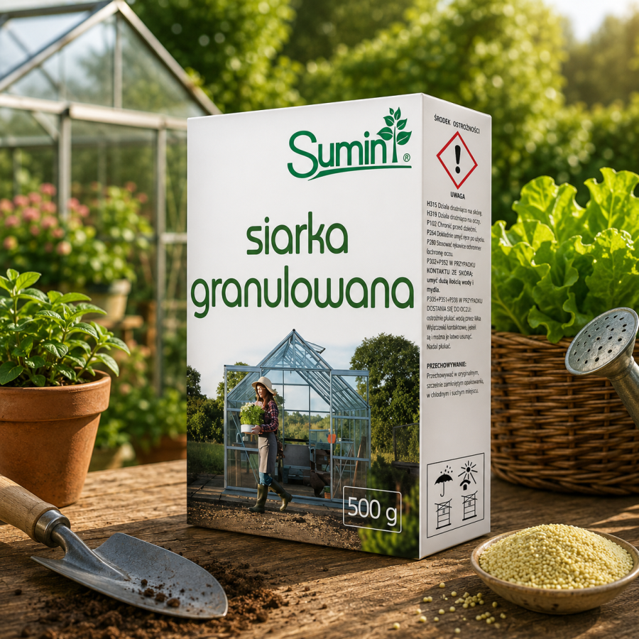 SUMIN Siarka granulowana 0,5kg