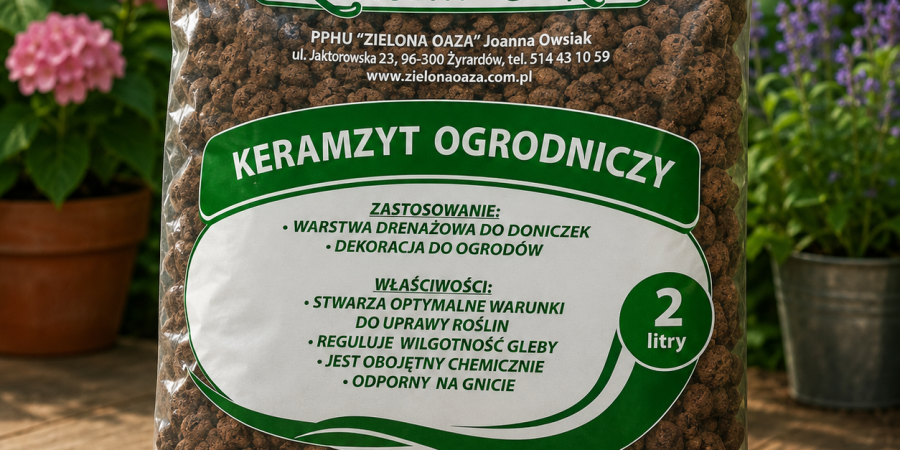 Keramzyt 2l drenaż