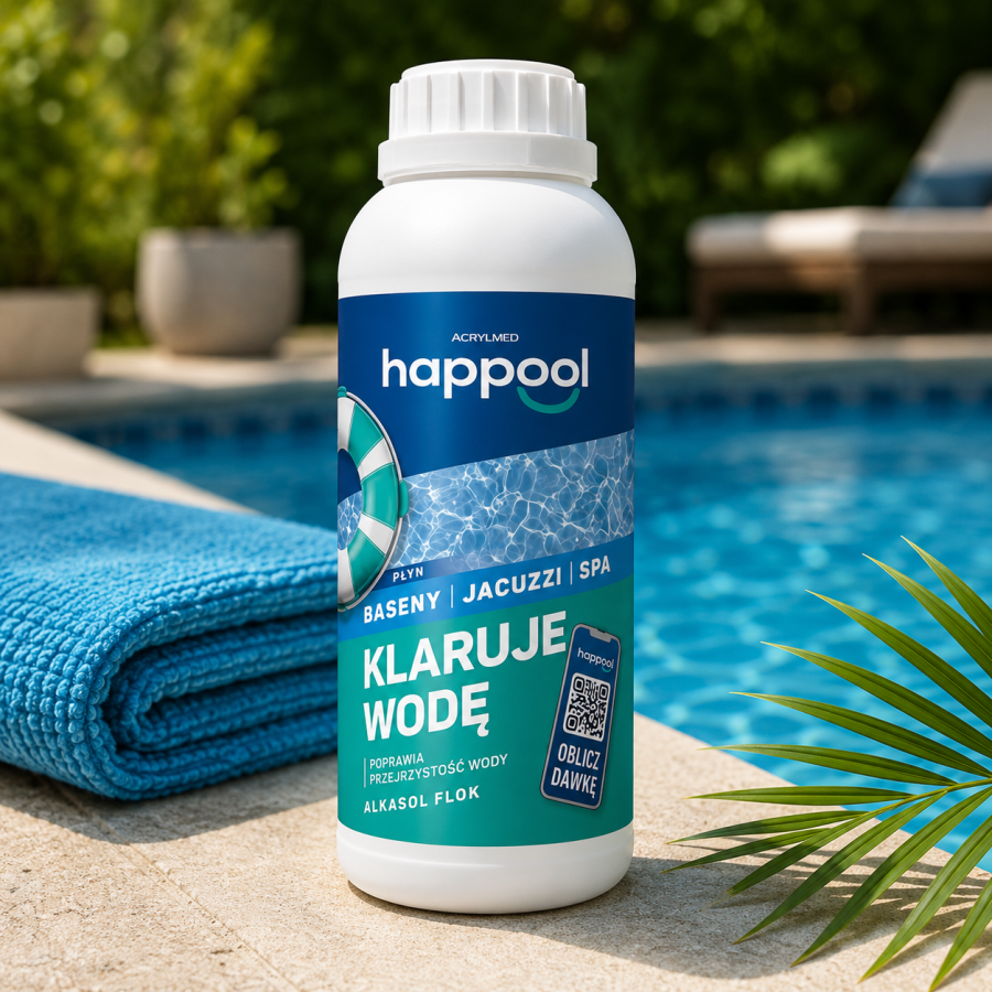 AKRYLMED Alkasol Flok 1l Koagulacja klarowanie wody