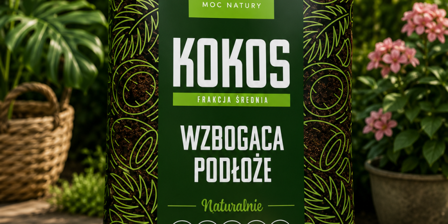 Kronen Kokos frakcja drobna bez torfu 5l