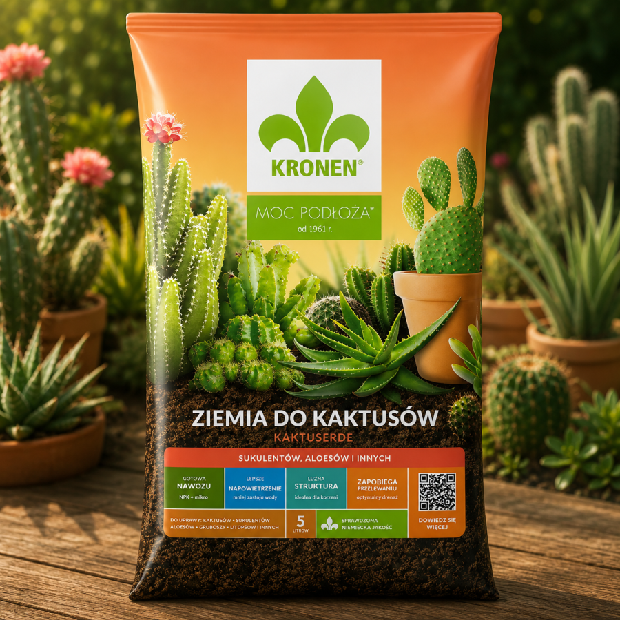 KRONEN Podłoże do kaktusów 5l