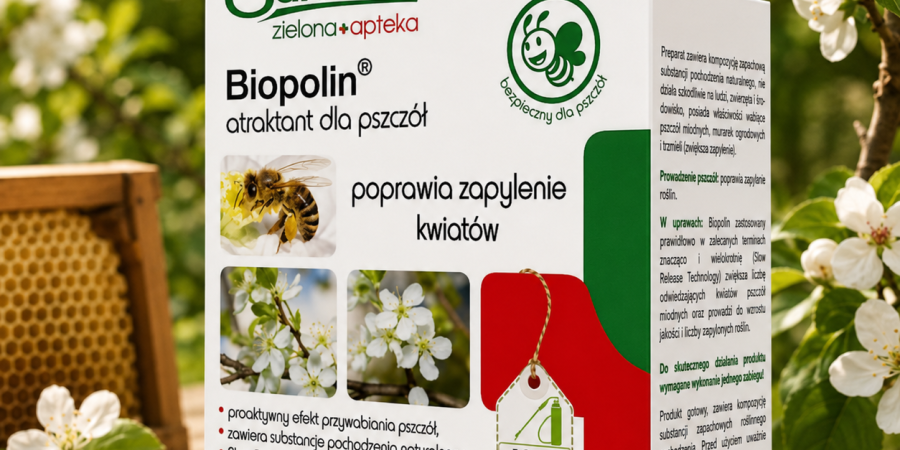 Biopolin 10ml wabi pszczoły,trzmiele