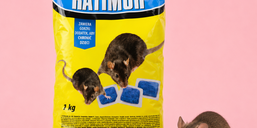 Ratimor® Pasta na myszy i szczury – skuteczna pasta z brodifakum w saszetkach 1kg