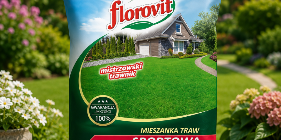 Florovit® Mieszanka Traw Sportowa – odporna na intensywne użytkowanie i deptanie 5kg