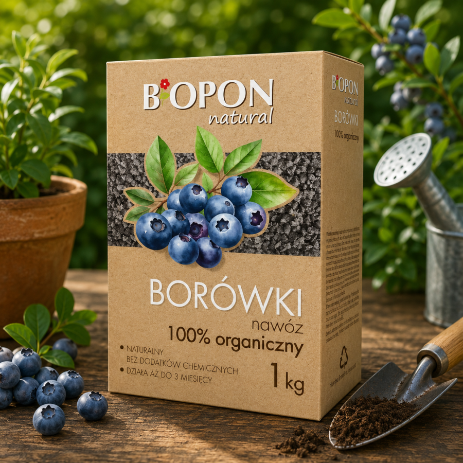 BOPON NATURAL Nawóz borówka 100% organiczny 1kg