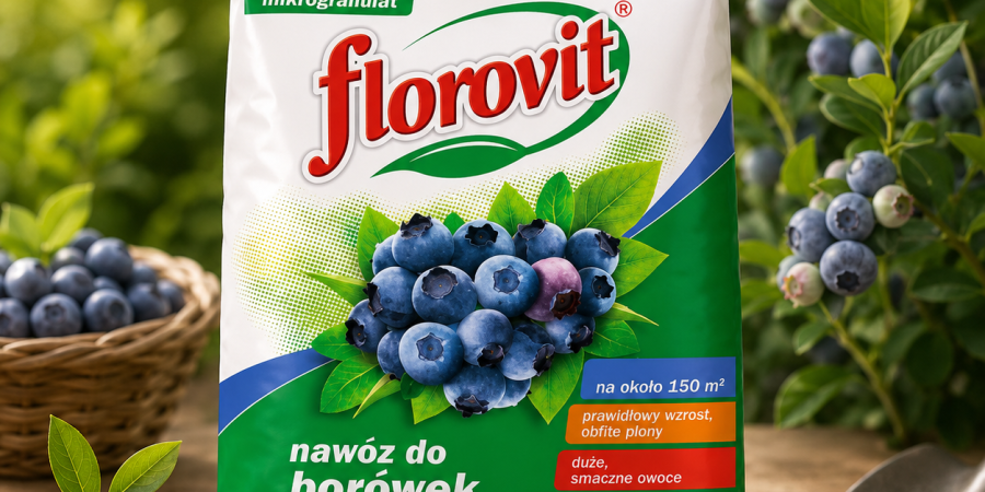 Florovit® Nawóz do Borówek i Roślin Kwaśnolubnych – granulat zakwaszający glebę 5kg