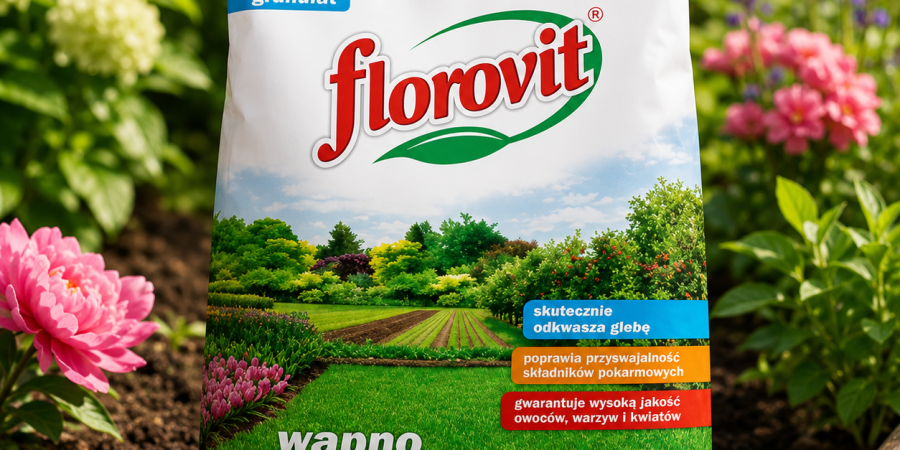 Florovit® Wapno Nawozowe Granulowane – skuteczne odkwaszanie gleby i poprawa jej żyzności 5kg
