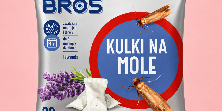 BROS Kulki na mole lawendowe 120g
