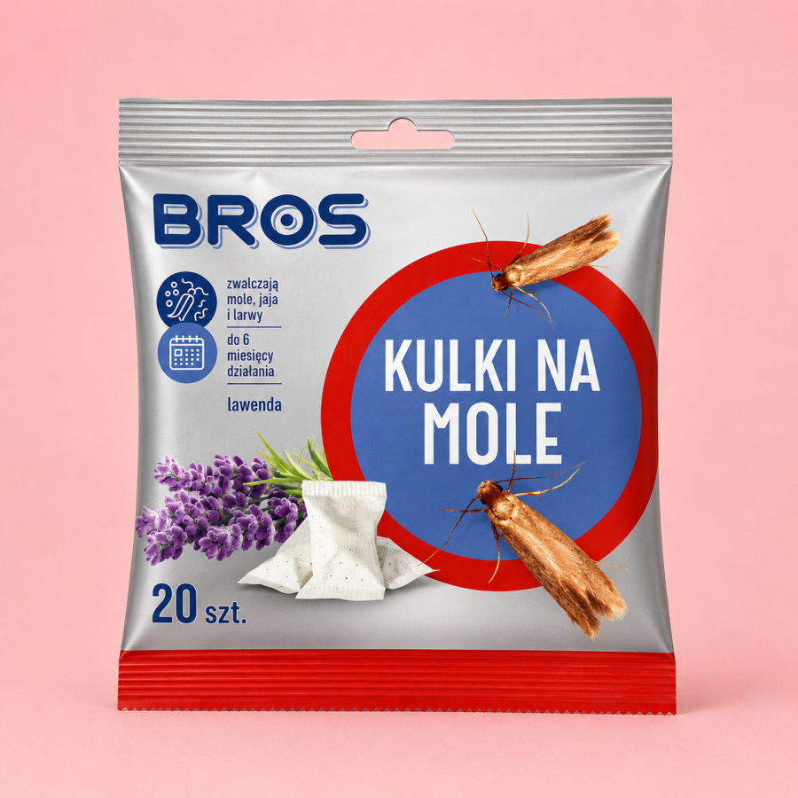 BROS Kulki na mole lawendowe 120g
