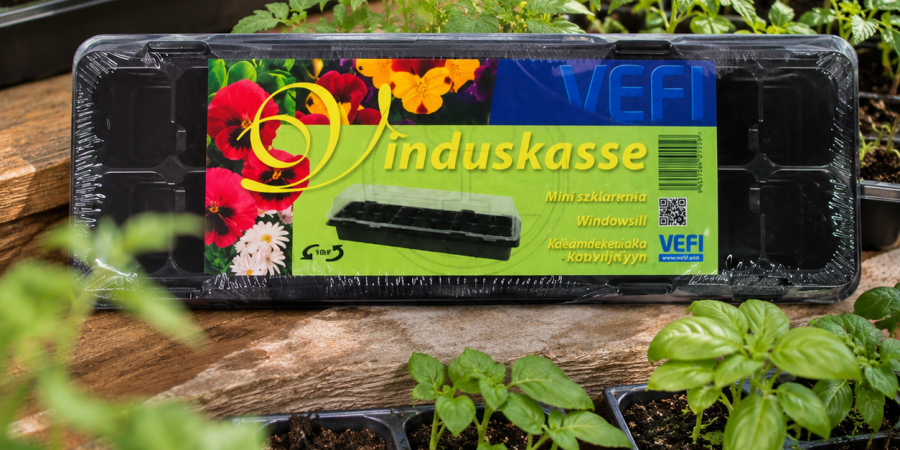 Miniszklarenka 47x16 z 18 doniczkami