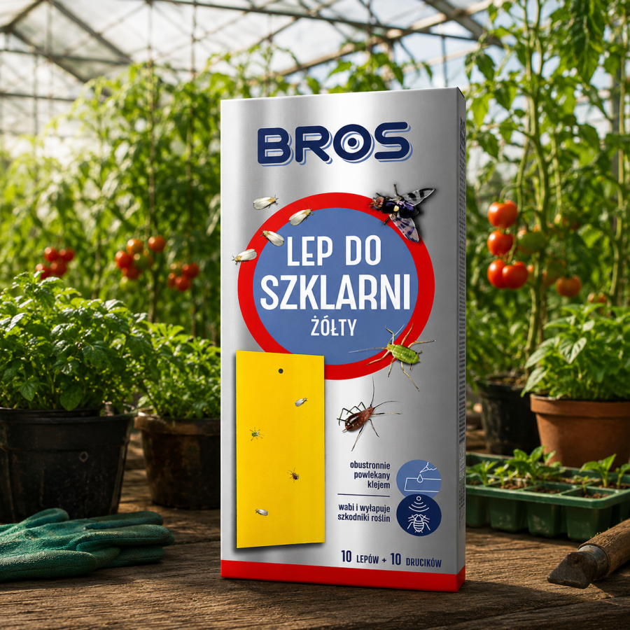 BROS Lep do szklarni 10 sztuk