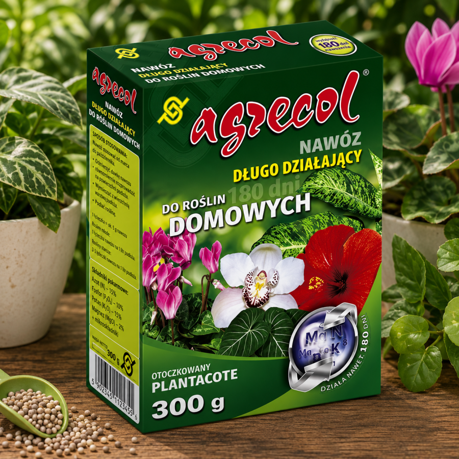 AGRECOL PLANTACOTE Nawóz do domowych 0,3kg