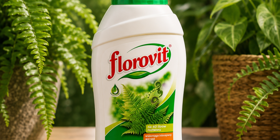 Florovit® Nawóz do Paproci 0,55 kg – płynny nawóz dla zdrowych i intensywnie zielonych paproci