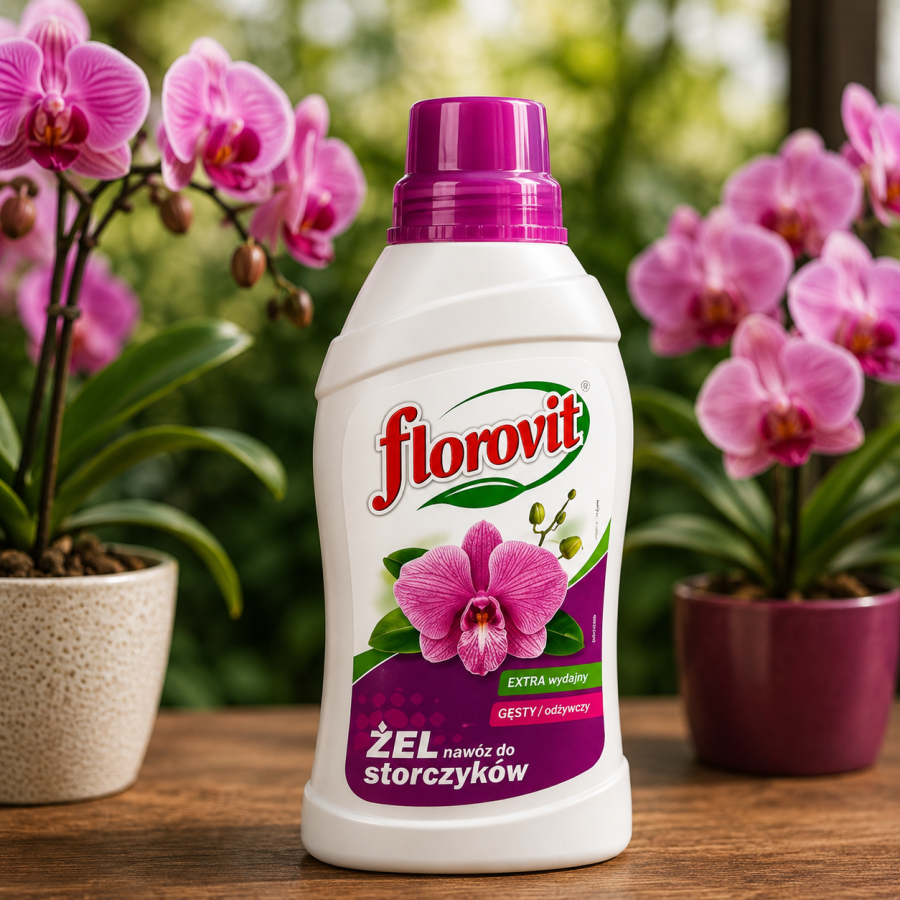 Florovit® Żel do Storczyków 0,8 kg – skoncentrowany nawóz dla pięknie kwitnących orchidei
