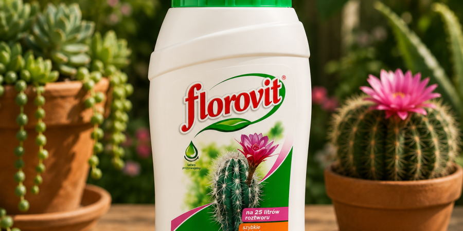Florovit® Nawóz do Kaktusów i Sukulentów 0,25 kg – płynny nawóz do zdrowych i kwitnących roślin