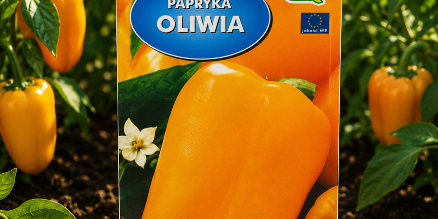 Papryka Oliwia 0,5 g – wczesna odmiana o słodkich, żółtych owocach