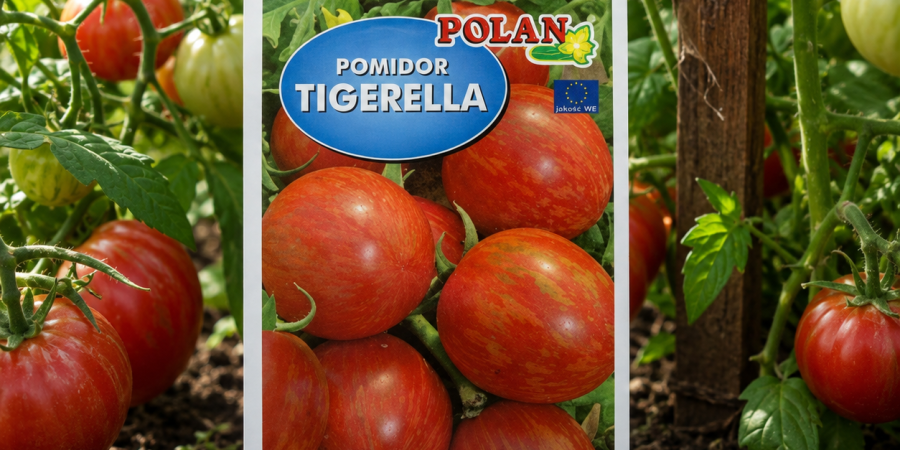 Pomidor Tigerella 0,2 g – wczesny pomidor o pasiastych owocach