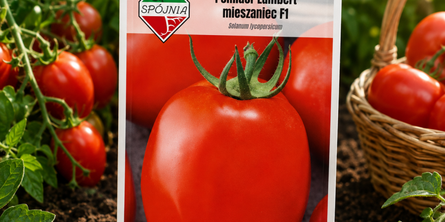 Pomidor Lambert F1 0,2 g – mięsiste, czerwone owoce do przetworów