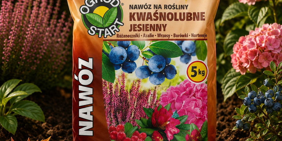 OGRÓD STAR Nawóz jesienny do kwaśnolubnych 5kg – granulowany nawóz zakwaszający