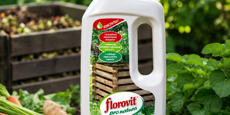 Florovit Pro Natura Aktywator Kompostu 1 L – przyspiesza kompostowanie