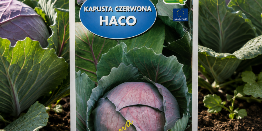 Kapusta czerwona Haco 1 g – wczesna odmiana o zwartych główkach