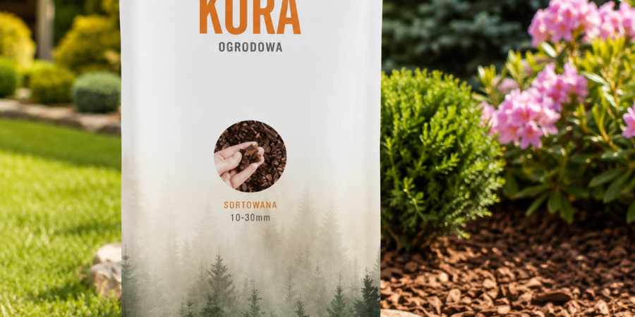 Kora ogrodowa Kronen 10–30 mm 80 L – naturalna kora sosnowa do ściółkowania