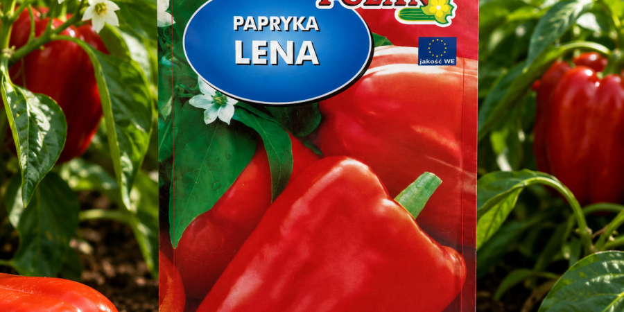 Papryka Lena 0,5 g – wczesna, plenna odmiana o zwartym pokroju