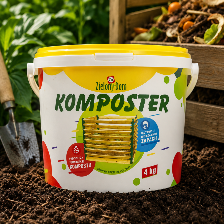Komposter Zielony Dom – nawóz przyspieszający kompostowanie 4kg